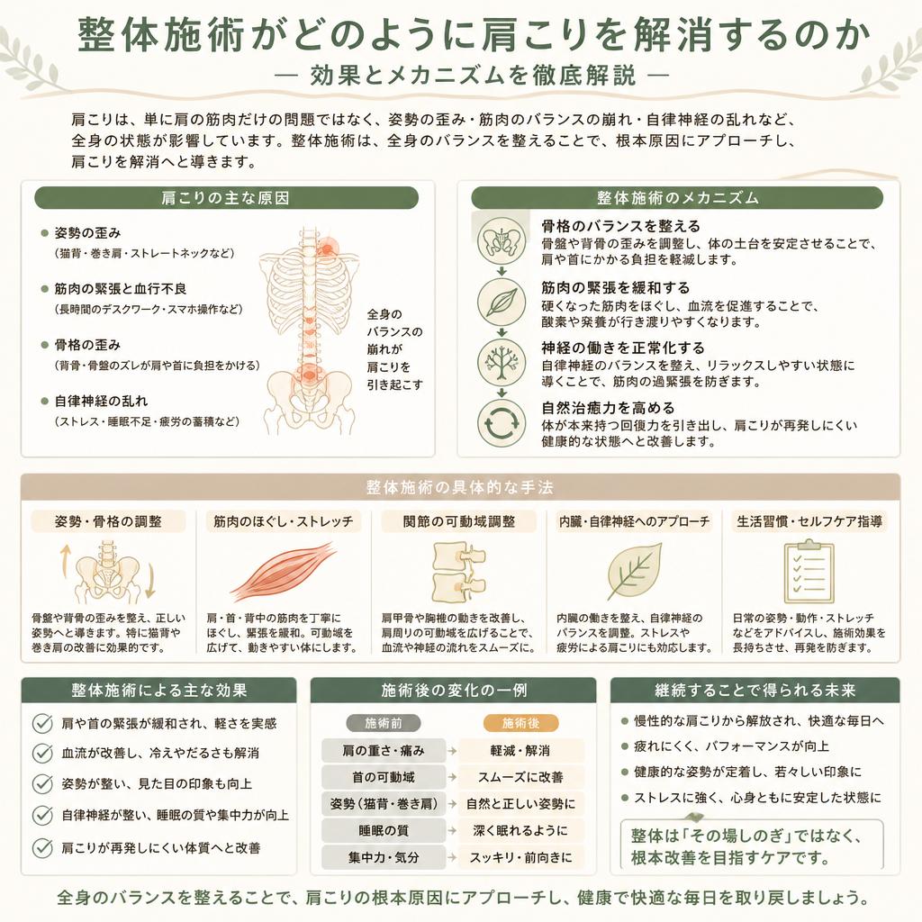 整体施術の効果