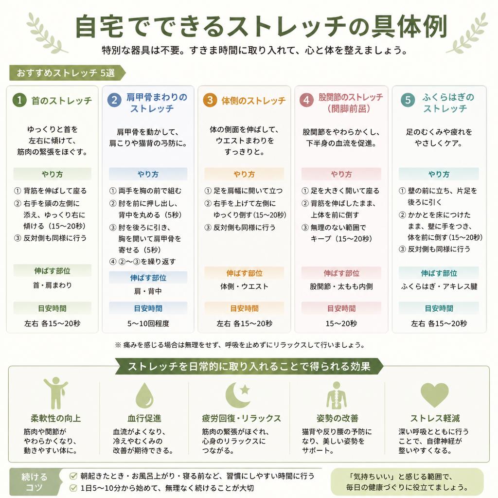 効果的なストレッチ方法
