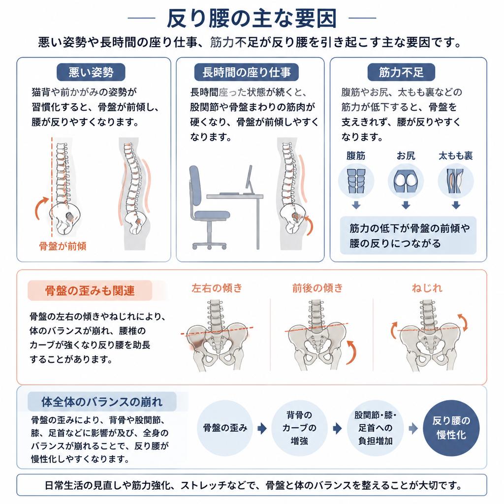 反り腰の原因
