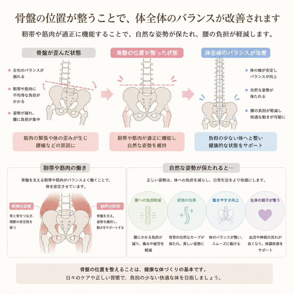 骨盤矯正の重要性